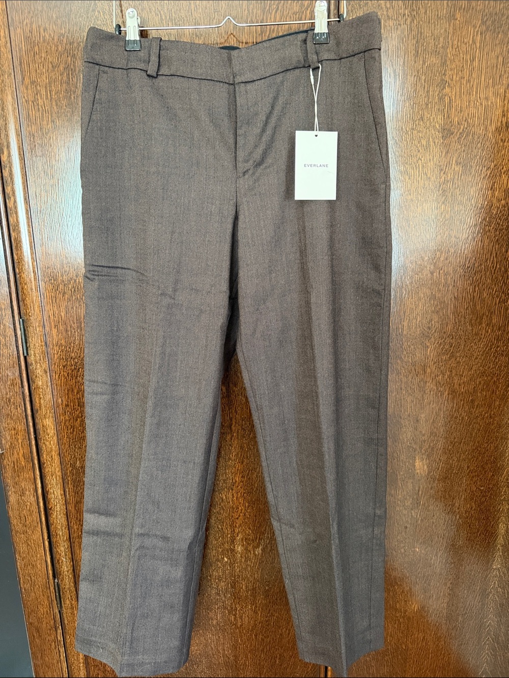 (NWT) Everlane Women’s Brown Twill Dress Pants